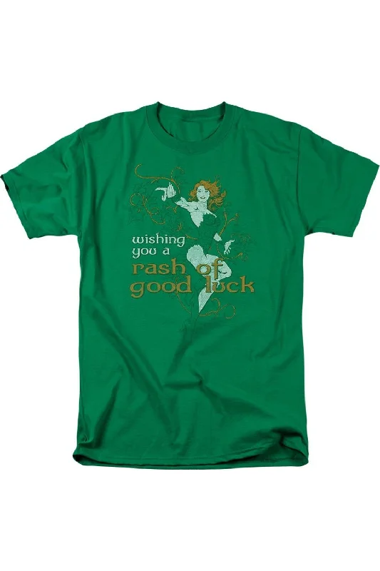 Men's Shirts with Wingtip CollarsJustice League of America Rash Of Good Luck Short Sleeve Adult Tee / T-Shirt Men's Shirts with Wingtip CollarsJustice League of America Rash Of Good Luck Short Sleeve Adult Tee / T-Shirt
