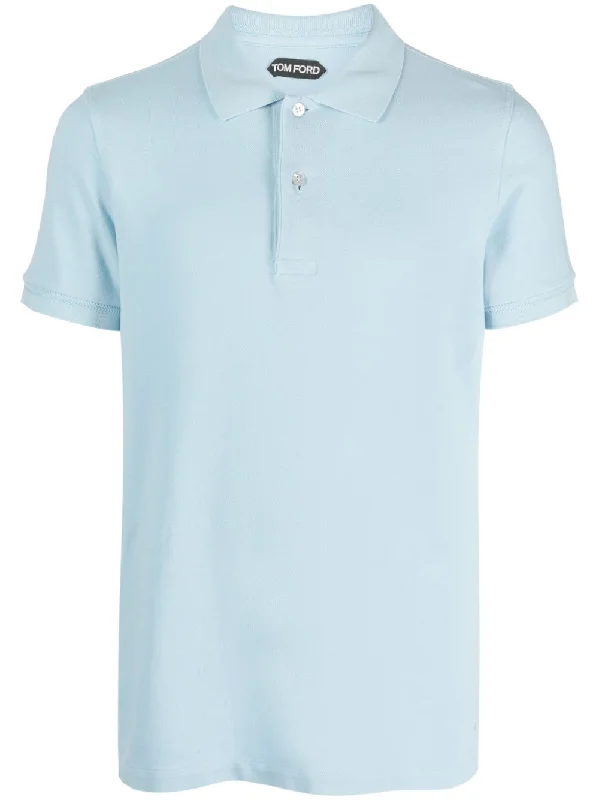 Men's Sleeveless TopsTom Ford Men's T-Shirts And Polos Clear blue