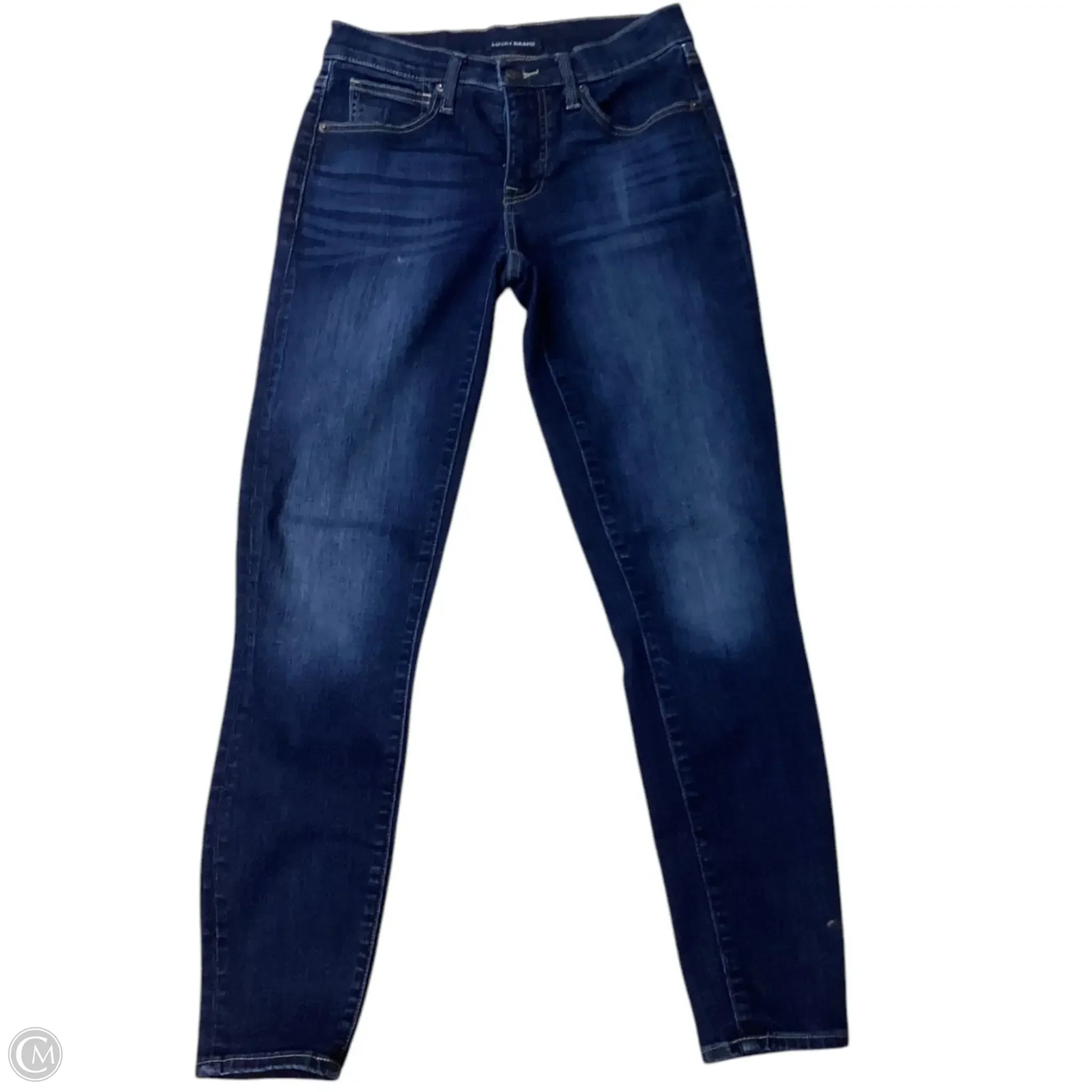 Dark Indigo Men's JeansJeans Skinny By Lucky Brand In Blue Denim, Size: 4