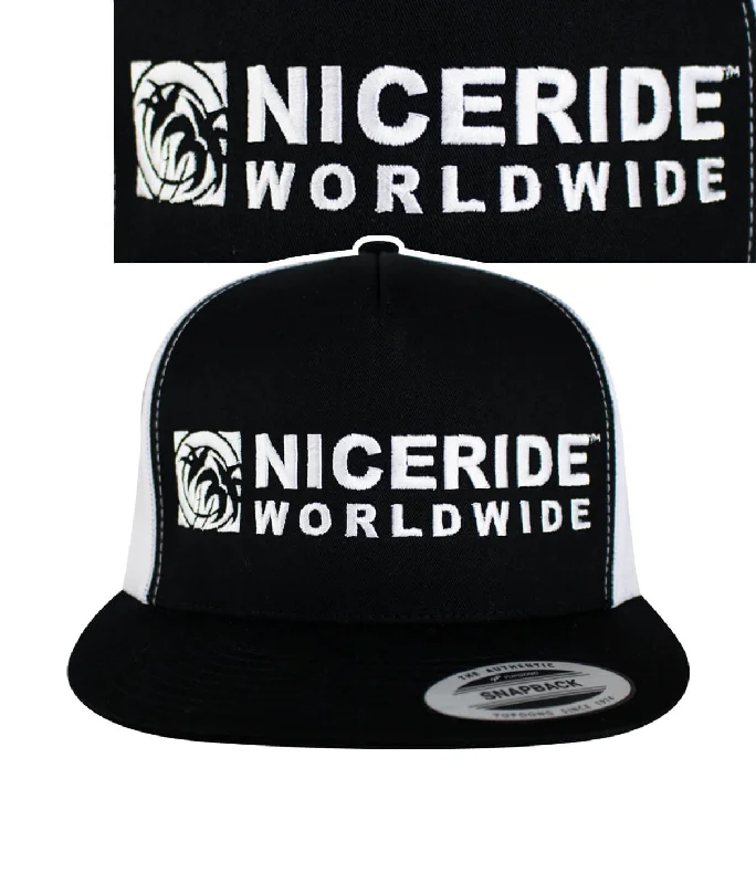 Bright Straw Hats"Prestige" Trucker Black Hat