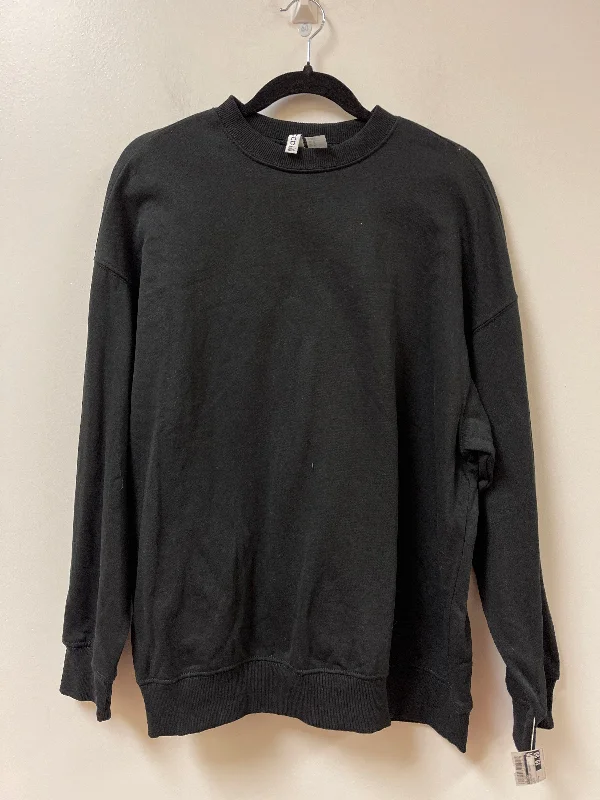 Luxurious Men's Cashmere HoodiesSweatshirt Crewneck By Divided In Black, Size: M