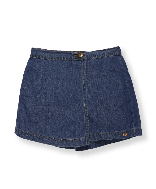 Creative Pattern Men's Fashion ShortsGirl's Denim Over Lap Shorts