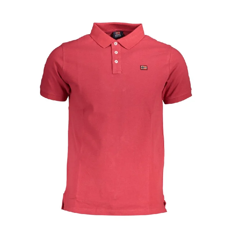 Men's Shirts with Button-Down CollarsNorway 1963  Cotton Polo Men's Shirt