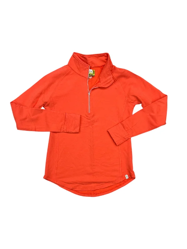 Men's Hoodies for Tall MenAthletic Sweatshirt Collar By TASC PERFORMANCE In Orange, Size: M Men's Hoodies for Tall MenAthletic Sweatshirt Collar By TASC PERFORMANCE In Orange, Size: M