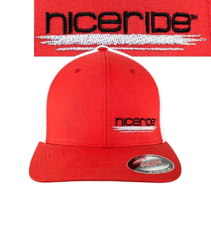 Retro Baseball Caps"Sunrise" Meshback Flexfit Hat