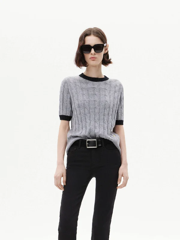 Men's Sweaters with Long SleevesWool Cashmere Knit Top