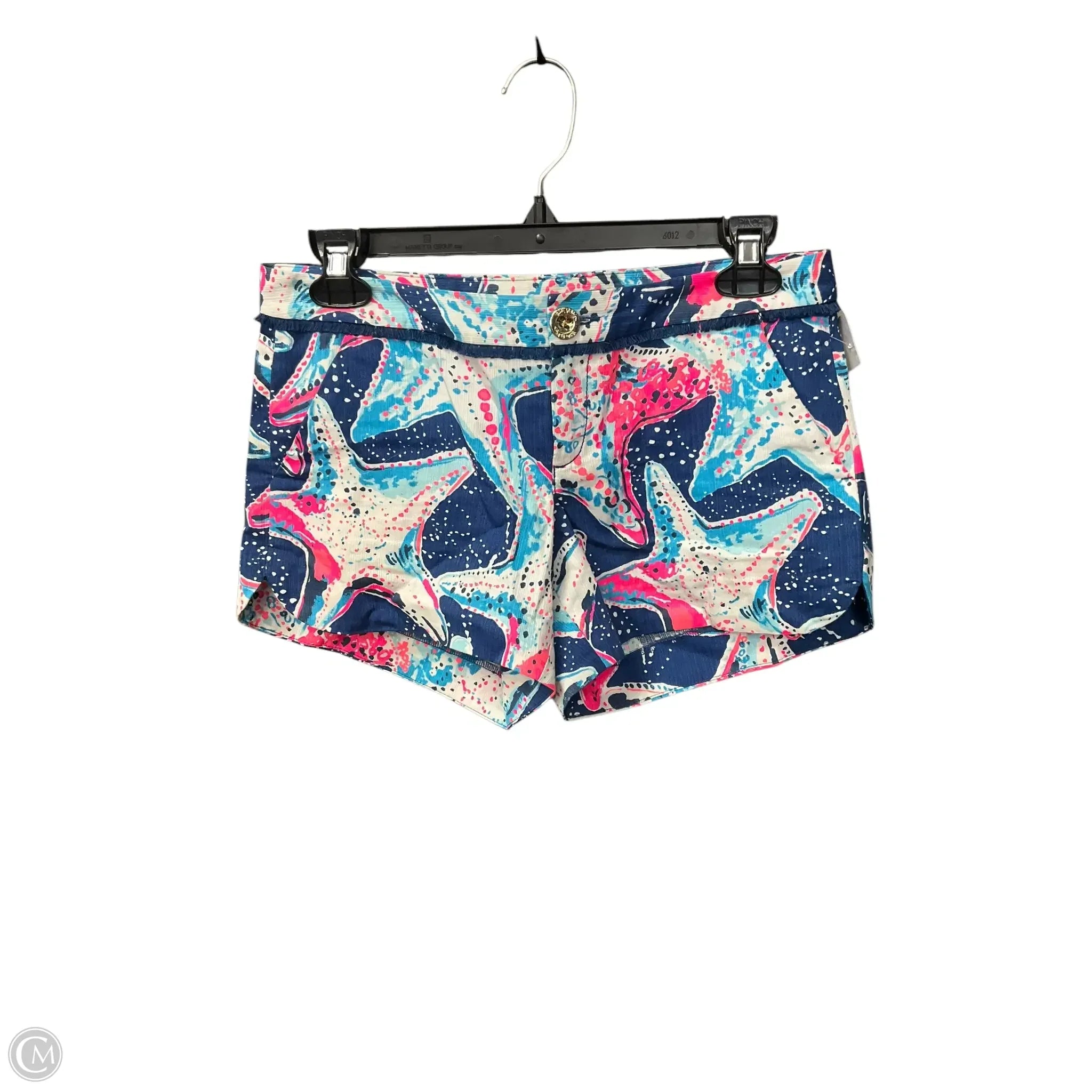 Classic Men's Denim ShortsShorts Designer By Lilly Pulitzer In Nautical Print, Size: 0 Classic Men's Denim ShortsShorts Designer By Lilly Pulitzer In Nautical Print, Size: 0
