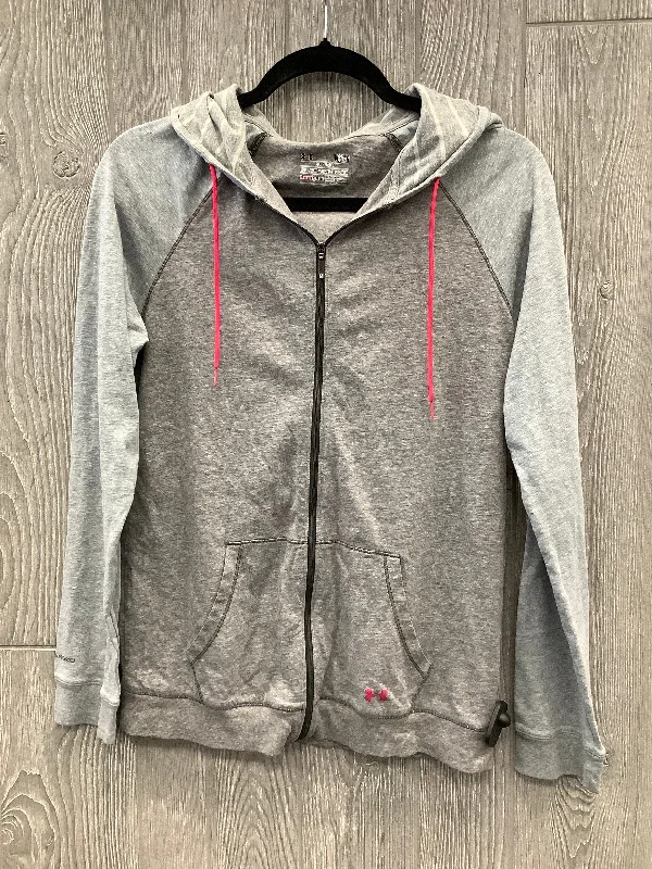 Unique Men's Custom HoodiesAthletic Sweatshirt Hoodie By Under Armour In Grey, Size: L Unique Men's Custom HoodiesAthletic Sweatshirt Hoodie By Under Armour In Grey, Size: L