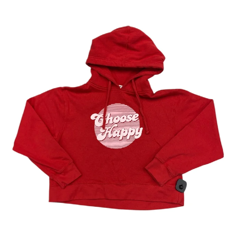 Men's Hoodies with Zippered PocketsSWEATSHIRT HOODIE by Sub_Urban Riot In RED, Size: M Men's Hoodies with Zippered PocketsSWEATSHIRT HOODIE by Sub_Urban Riot In RED, Size: M