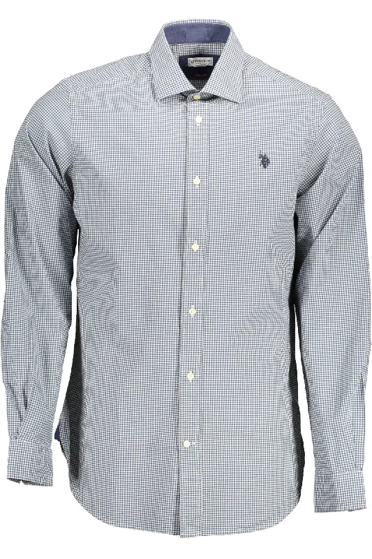 Men's Shirts with Hidden ButtonsU.S. POLO ASSN. Elegant Slim Fit Long Sleeve Men's Shirt Men's Shirts with Hidden ButtonsU.S. POLO ASSN. Elegant Slim Fit Long Sleeve Men's Shirt