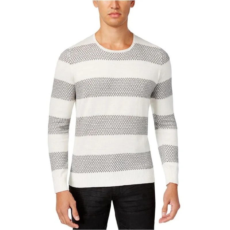 Men's Sweaters with Built-In ScarvesI-N-C Mens Dotted Knit Sweater
