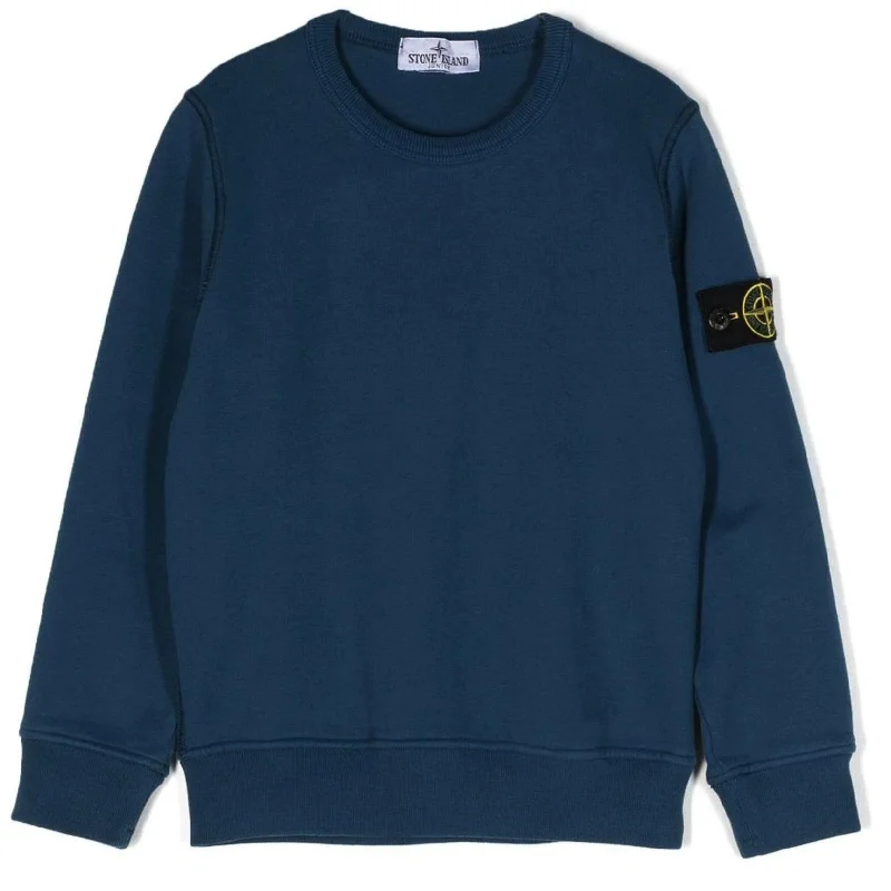 Men's Sweaters with Flat-Front DesignsBright Blue Sweatshirt