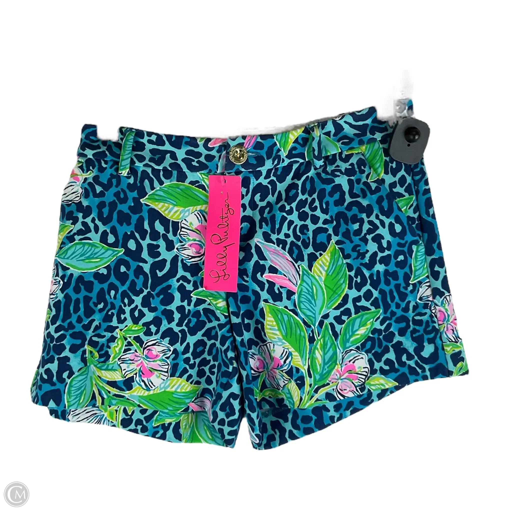 Chino Men's Short PantsShorts Designer By Lilly Pulitzer In Blue, Size: 4