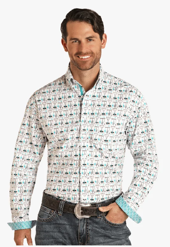 Men's Bold-Color Shirts for a Statement PiecePanhandle Mens Long Sleeve Shirt