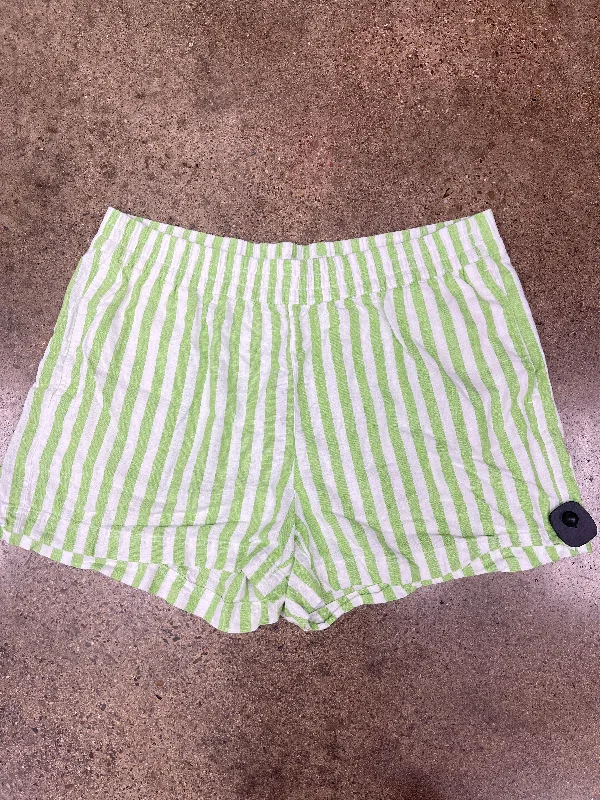 Relaxed Men's Casual ShortsShorts By Old Navy In Green & White, Size:Xl