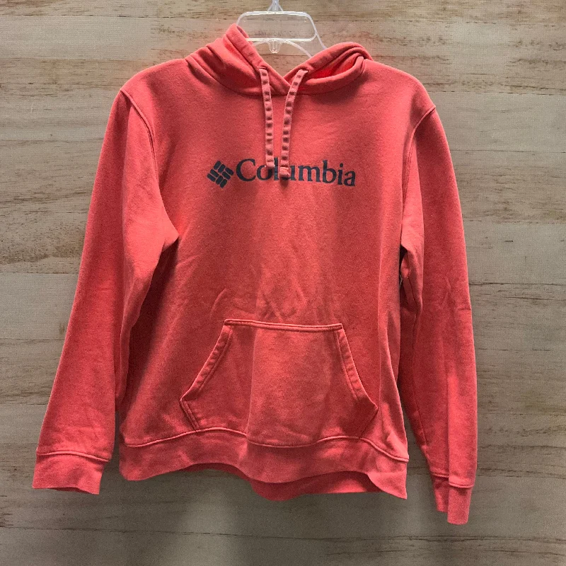 Men's Hoodies for Active LifestylesAthletic Sweatshirt Hoodie By Columbia In Pink, Size: L Men's Hoodies for Active LifestylesAthletic Sweatshirt Hoodie By Columbia In Pink, Size: L
