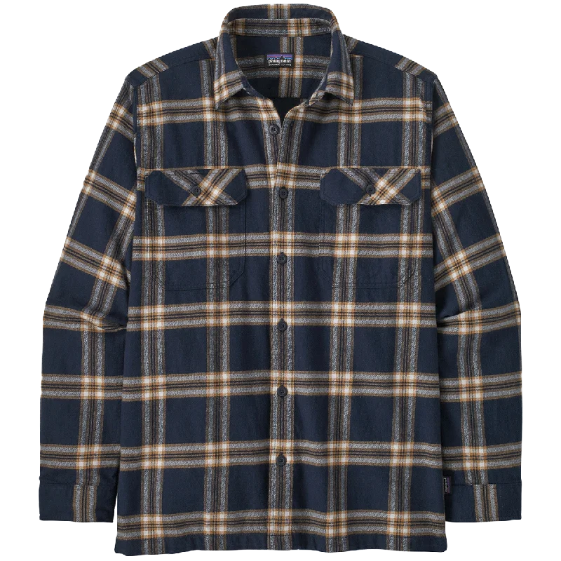 Men's Denim Shirts for a Rugged LookMen's Long Sleeve Organic Cotton Fjord Flannel Shirt Men's Denim Shirts for a Rugged LookMen's Long Sleeve Organic Cotton Fjord Flannel Shirt