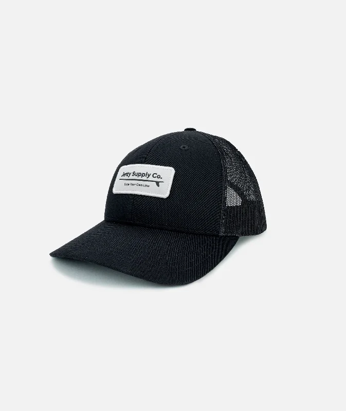 Girls' Straw HatsLoggin' Supply Hat - Black