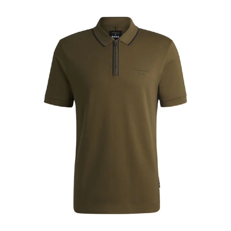 Men's Short-Sleeved ShirtsPorsche x  stretch-cotton polo shirt