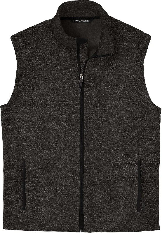 Comfortable Men's ParkasPort Authority Sweater Fleece Vest