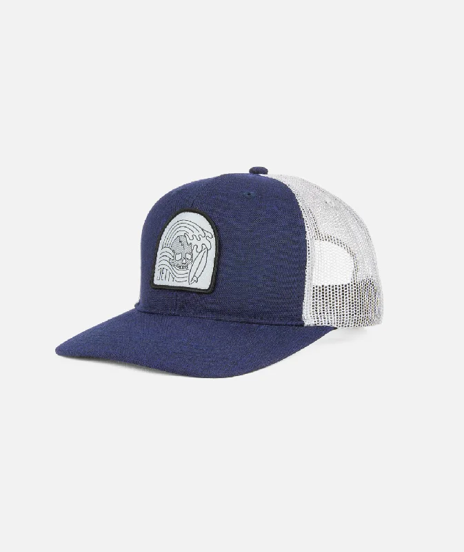 Attractive Bucket HatsKegger Snapback - Navy