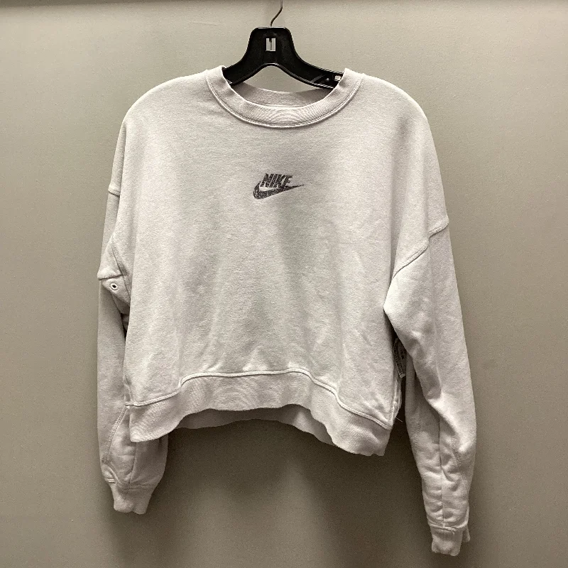 Men's Hoodies with Reinforced HemsAthletic Sweatshirt Crewneck By Nike Apparel In Purple, Size: S Men's Hoodies with Reinforced HemsAthletic Sweatshirt Crewneck By Nike Apparel In Purple, Size: S