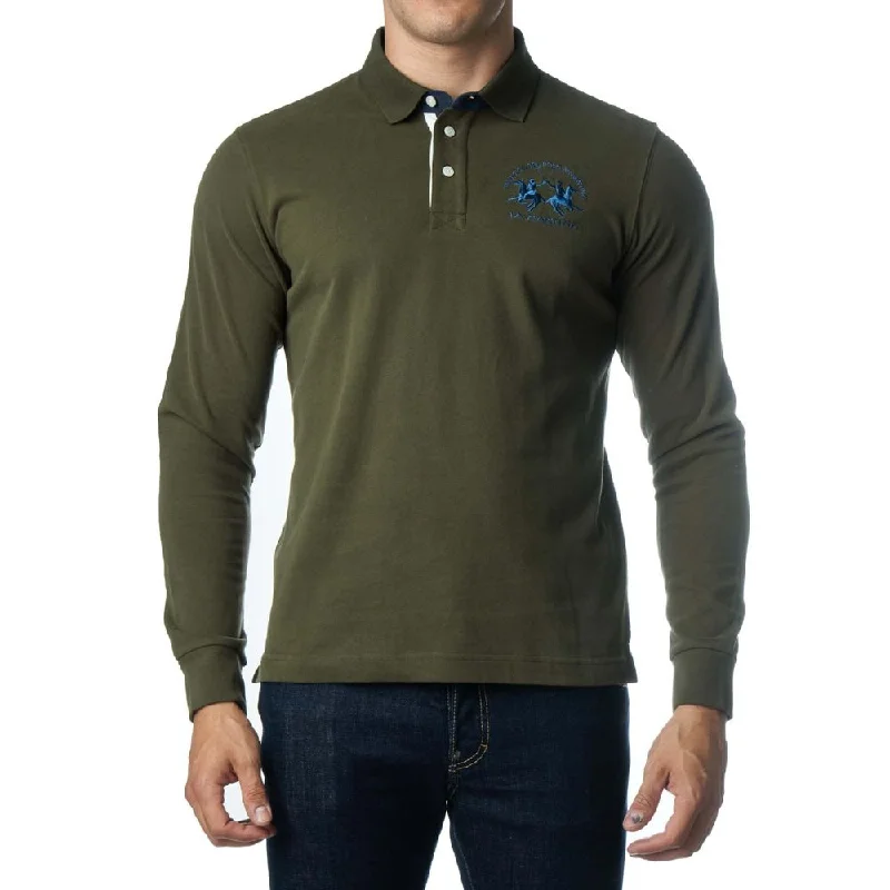 Men's Shirts with Pin CollarsLa Martina  Cotton Polo Men's Shirt