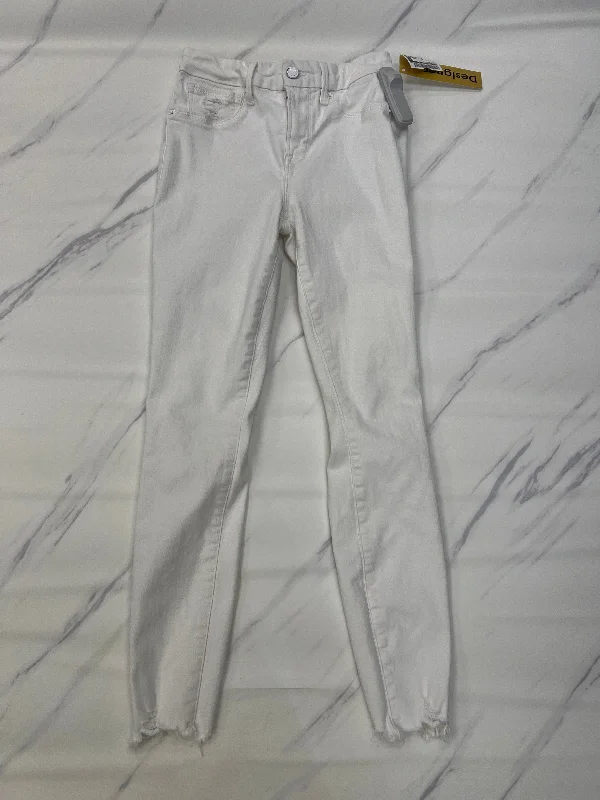 Trendy Men's JeansJeans Designer By Good American In White, Size: 2