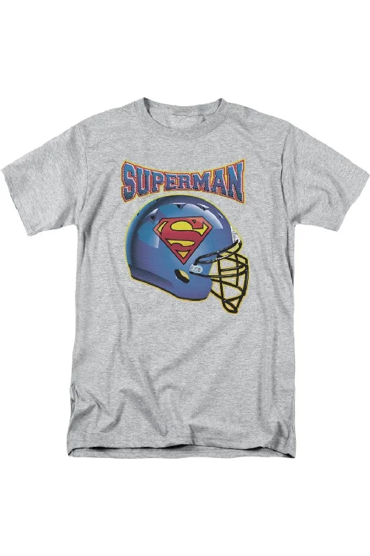 Men's Shirts with Barrel CuffsSuperman Helmet Short Sleeve Adult Tee / T-Shirt