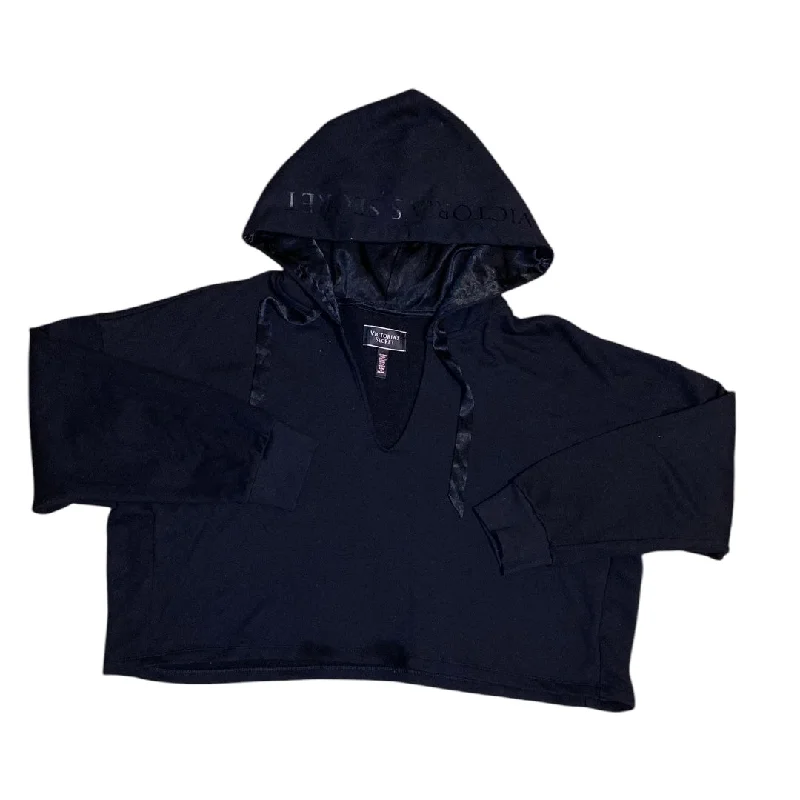 Men's Hoodies with Quilted LiningSweatshirt Hoodie By Victorias Secret In Black, Size: Xl Men's Hoodies with Quilted LiningSweatshirt Hoodie By Victorias Secret In Black, Size: Xl