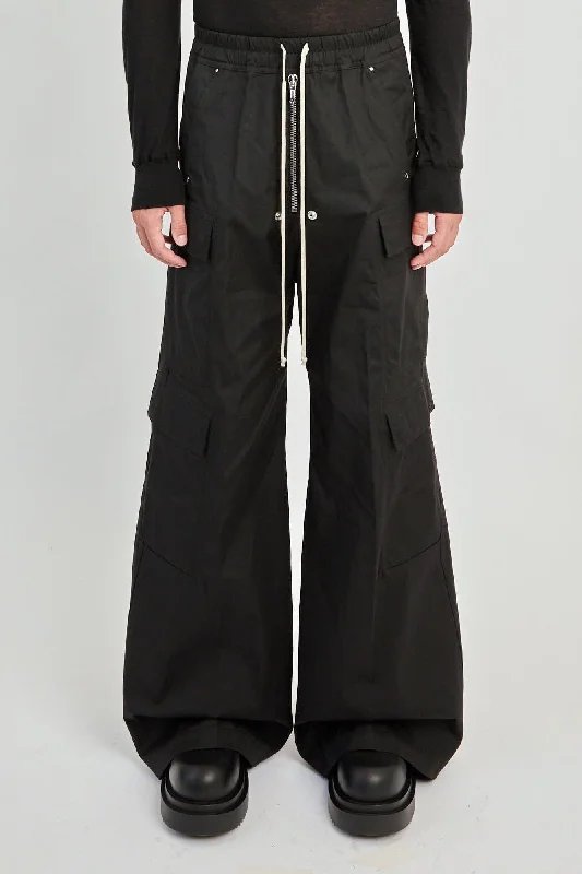 Classic Men's Trench CoatsRick Owens Cargobelas in Black