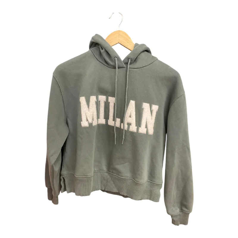 Lightweight Men's Running HoodiesSweatshirt Hoodie By Lou And Grey In Green, Size: S