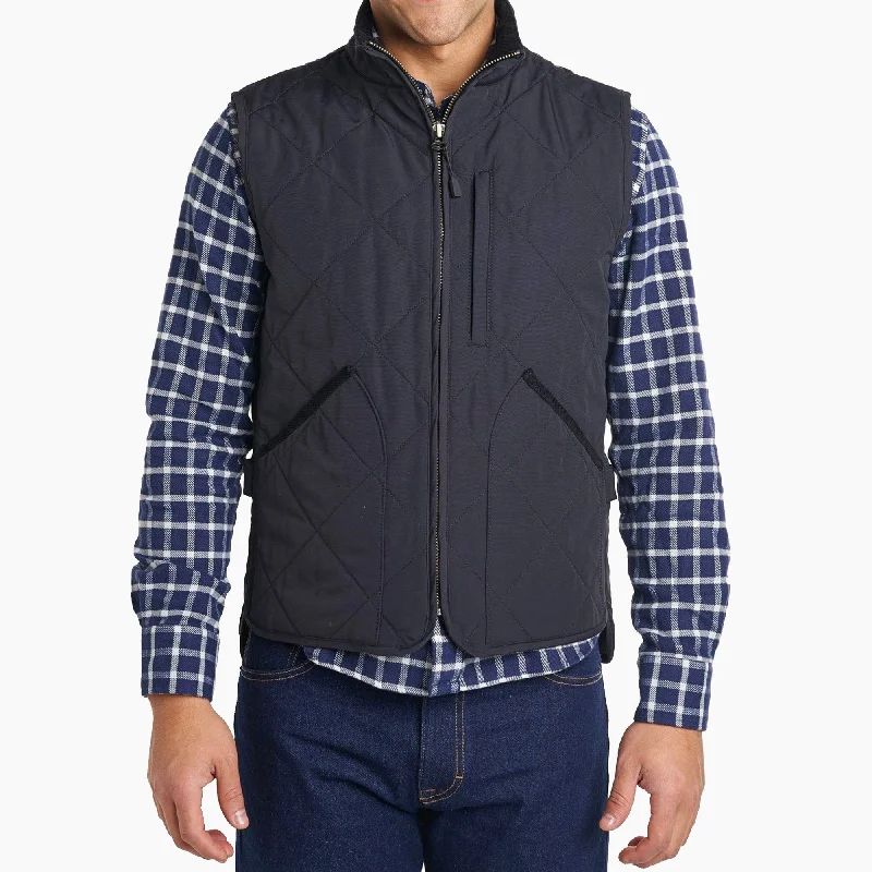 Men's Coats with PocketsFlatiron Vest - Black