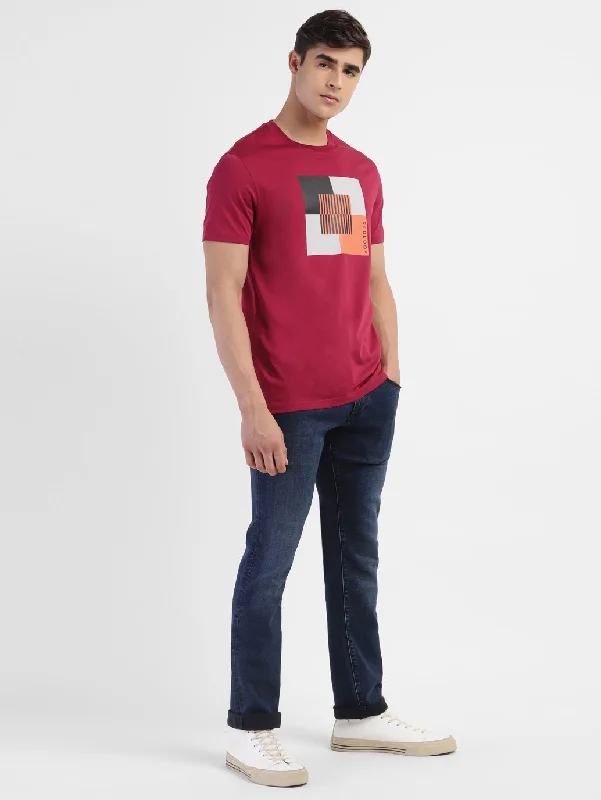 Layered Men's VestsMen Regular Fit Graphics Print T-Shirt