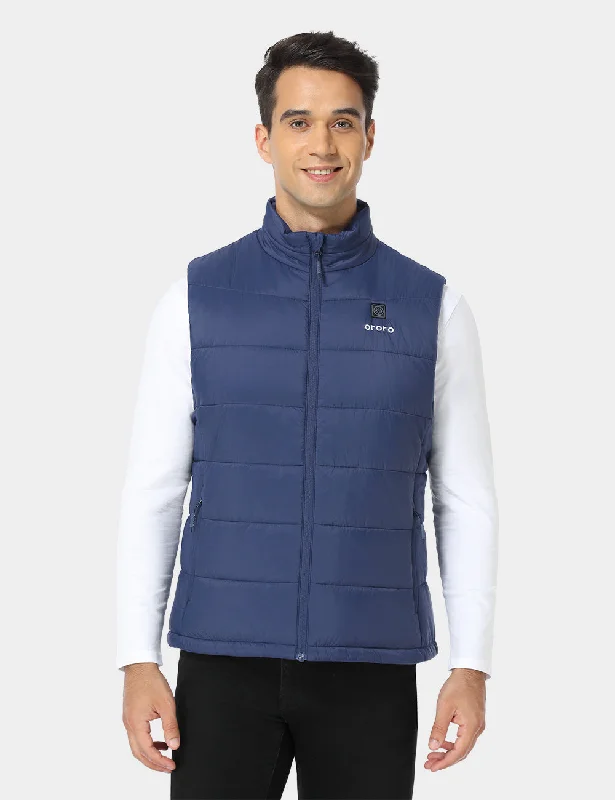 Men's Coats for Winter SportsMen's Classic Heated Vest - Blue
