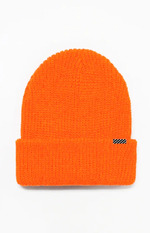 Elegant Derby CapsCarson Beanie | Neon Orange