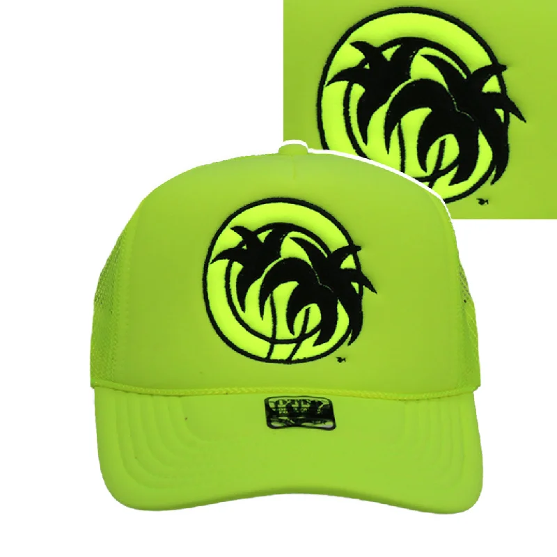 Neon Yellow / Black Palm
