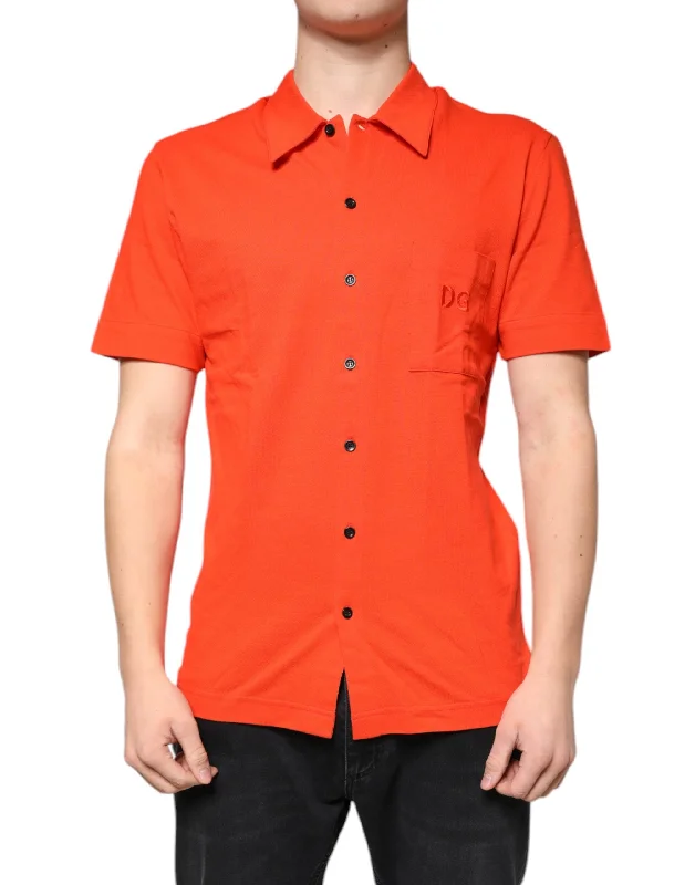 Men's Shirts with French CuffsDolce & Gabbana Cotton Button Down Casual Polo Men's Shirt Men's Shirts with French CuffsDolce & Gabbana Cotton Button Down Casual Polo Men's Shirt