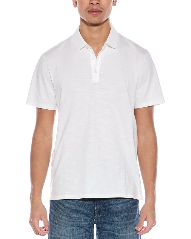 Men's Shirts with Lace-Up HemlinesVince Slub Polo Shirt