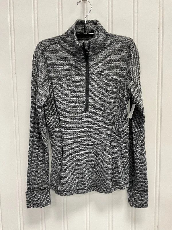 High-Quality Men's French Terry HoodiesAthletic Sweatshirt Collar By Lululemon In Black, Size: M High-Quality Men's French Terry HoodiesAthletic Sweatshirt Collar By Lululemon In Black, Size: M