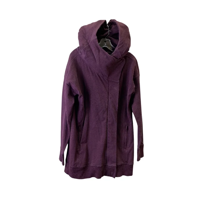 Men's Hoodies for SnowshoeingAthletic Sweatshirt Hoodie By Lululemon In Purple, Size:8 Men's Hoodies for SnowshoeingAthletic Sweatshirt Hoodie By Lululemon In Purple, Size:8