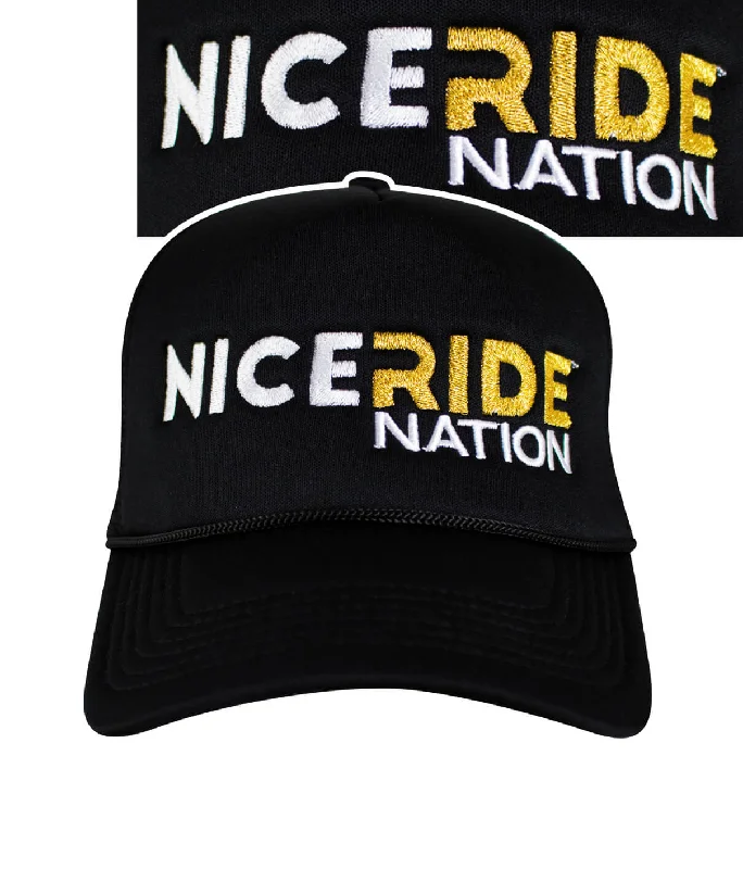 Modern Snapback Caps"24 karat" Foam Trucker Hat
