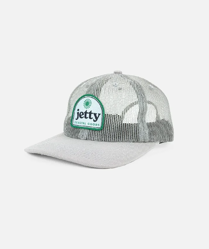 Sun-Protective Beach HatsRise Mesh Snapback - Grey