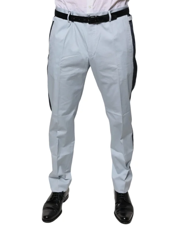 Cool Distressed Men's JeansDolce & Gabbana blue Cotton Dress Formal Men's Pants (Pre-Owned) Cool Distressed Men's JeansDolce & Gabbana blue Cotton Dress Formal Men's Pants (Pre-Owned)