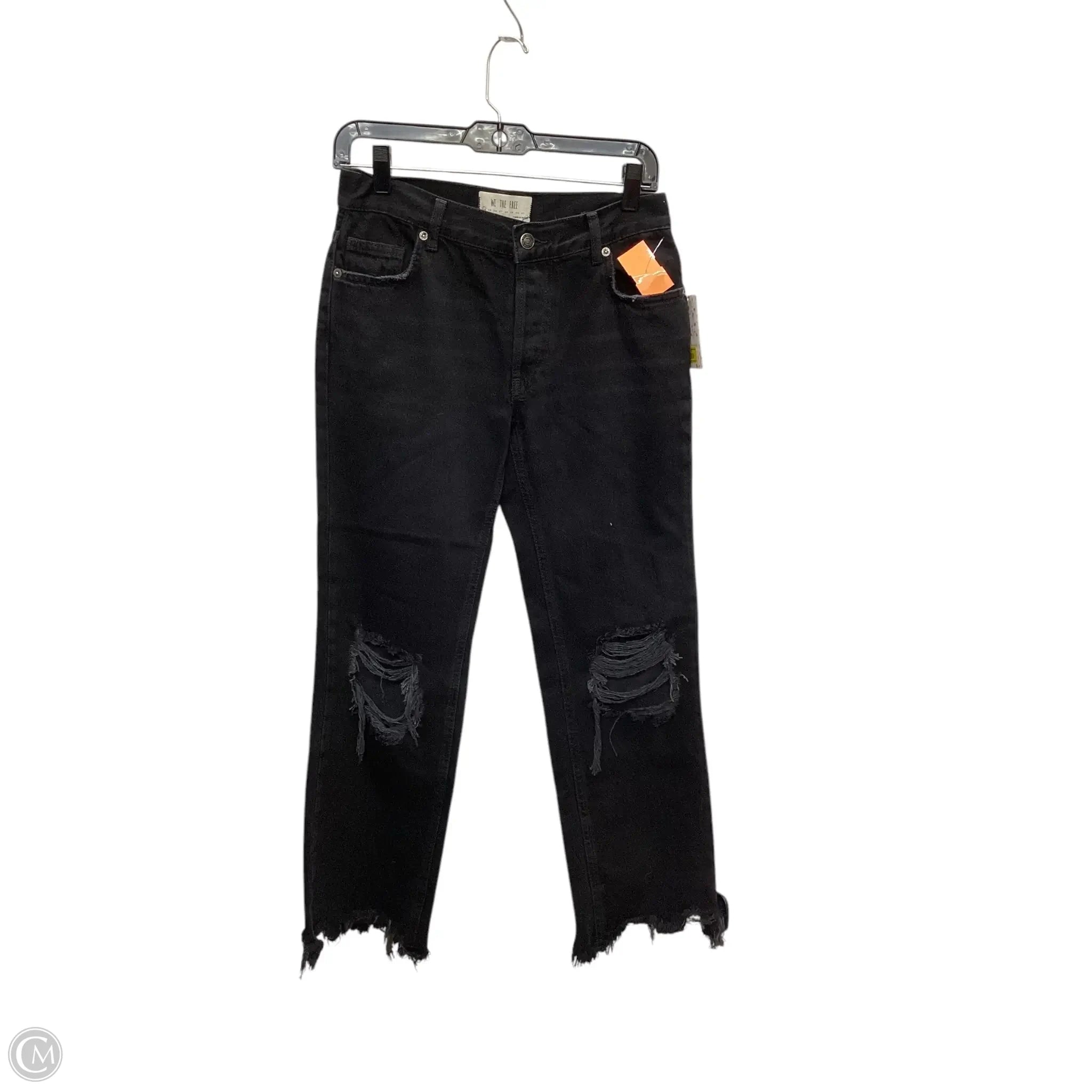 Men's Jeans for Office WearJeans Skinny By We The Free In Black Denim, Size: 0