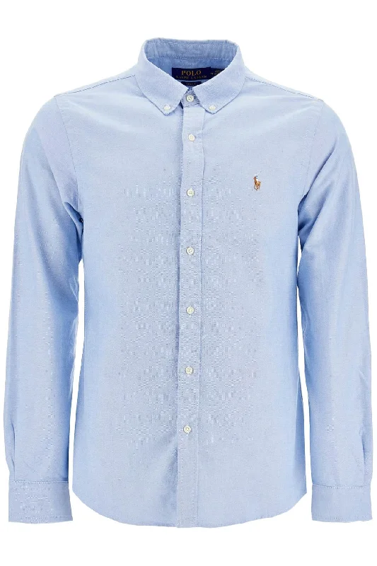 Men's Unique and Designer TopsPolo Ralph Lauren Men's Slim Fit Shirt In Oxford Cotton Men's Unique and Designer TopsPolo Ralph Lauren Men's Slim Fit Shirt In Oxford Cotton