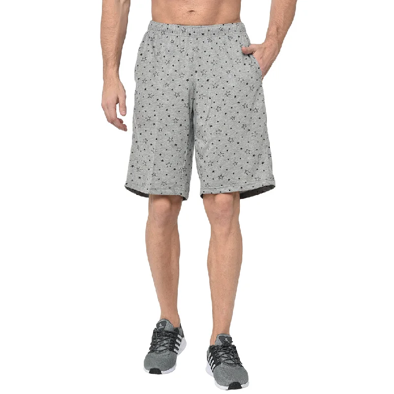 Short-Inseam Men's Dress and Casual PantsMack Jonney Silver Shorts For Men's