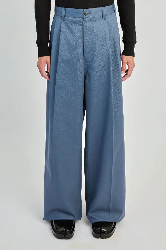 Men's Coats for SnowboardingMaison Margiela Tailored Pants in Light Blue