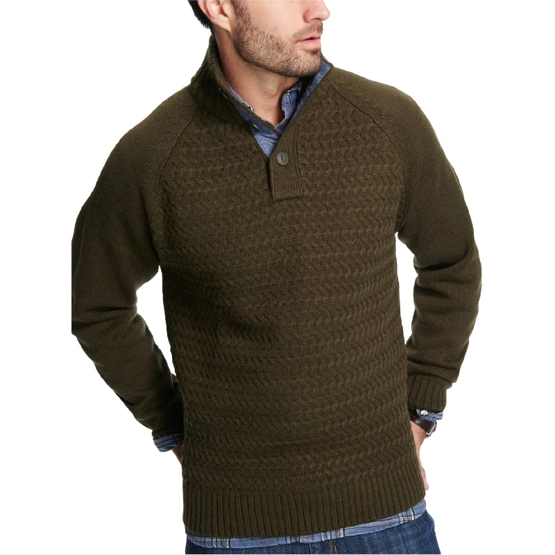 Men's Sweaters with Raglan SleevesWeatherproof Mens Basket-Stitch Pullover Sweater, Green, Small Men's Sweaters with Raglan SleevesWeatherproof Mens Basket-Stitch Pullover Sweater, Green, Small