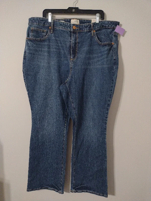Men's Straight-Leg Jeans in Dark WashJeans Straight By Universal Thread  Size: 20